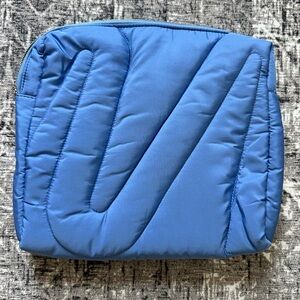 Cloth & Paper Blue Quilted Pouch & Accessories
